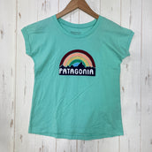 【Girl's M ブルー系】 2019 Patagonia ( パタゴニア ) グラフィック オーガニック ティーシャツ Graphic Organic T-Shirt FRRV オーガニックコットン ウェア トップス インナー シャツ ショートスリーブTシャツ