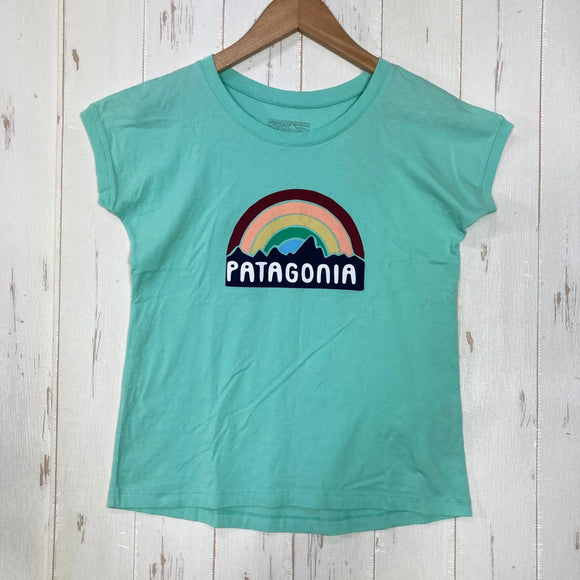 【Girl's M ブルー系】 2019 Patagonia ( パタゴニア ) グラフィック オーガニック ティーシャツ Graphic Organic T-Shirt FRRV オーガニックコットン ウェア トップス インナー シャツ ショートスリーブTシャツ