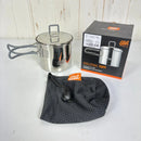 【OneSize シルバー系】 Esbit ( エスビット ) エスビット ステンレスポット 625ml Stainless Pot 625ml ESPT625ST0 z00056883  ケトル クックウェア-1