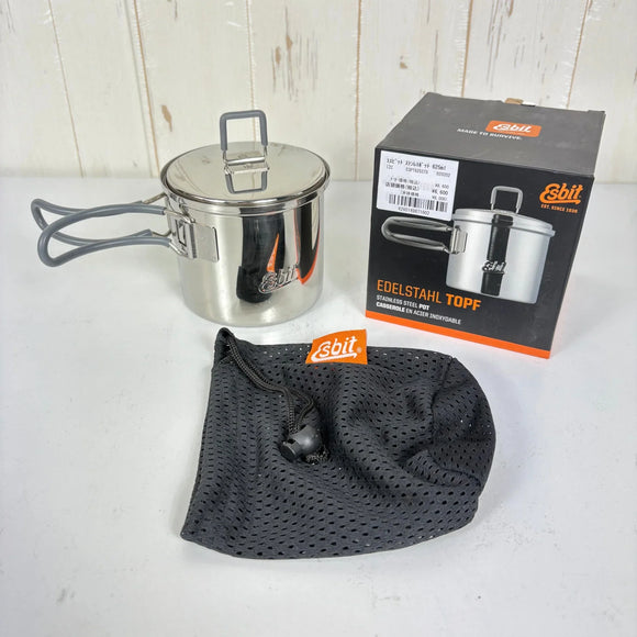【OneSize シルバー系】 Esbit ( エスビット ) エスビット ステンレスポット 625ml Stainless Pot 625ml ESPT625ST0 z00056883  ケトル クックウェア