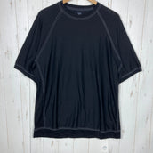 【Men's 2 ブラック系】 Rawlow Mountain Works ( ロウロウマウンテンワークス ) ダッド ライト クルー Dad Lite Crew ウール ウェア トップス インナー シャツ ショートスリーブTシャツ クルーネック ウール z0005