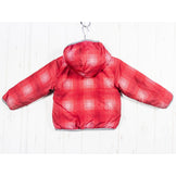 The North Face Reversible Insulated Jacket, Kids' Sizes 18-24M, Red. This polyester outer jacket features synthetic insulation. Product code: z00052885.