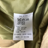 【Men's S ベージュ系】 Sierra Designs ( シエラデザイン ) タコマ コート Tacoma Coat 60/40 ロクヨンクロス 8100 Men's Tan コットン アウター ジャケット トップス ウェア - 【公式】2ndGEAR（セカンドギア）Webショップ【登山用品・アウトドア用品専門 買取販売店】