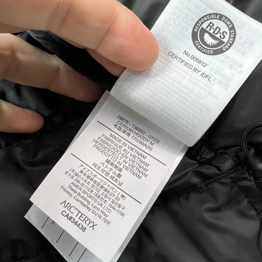 Men's Small Black Arcteryx Cerium Hoody (Black BLK) Hard-to-find Down Jacket/Outerwear Top/Down Insulation (z00054595)