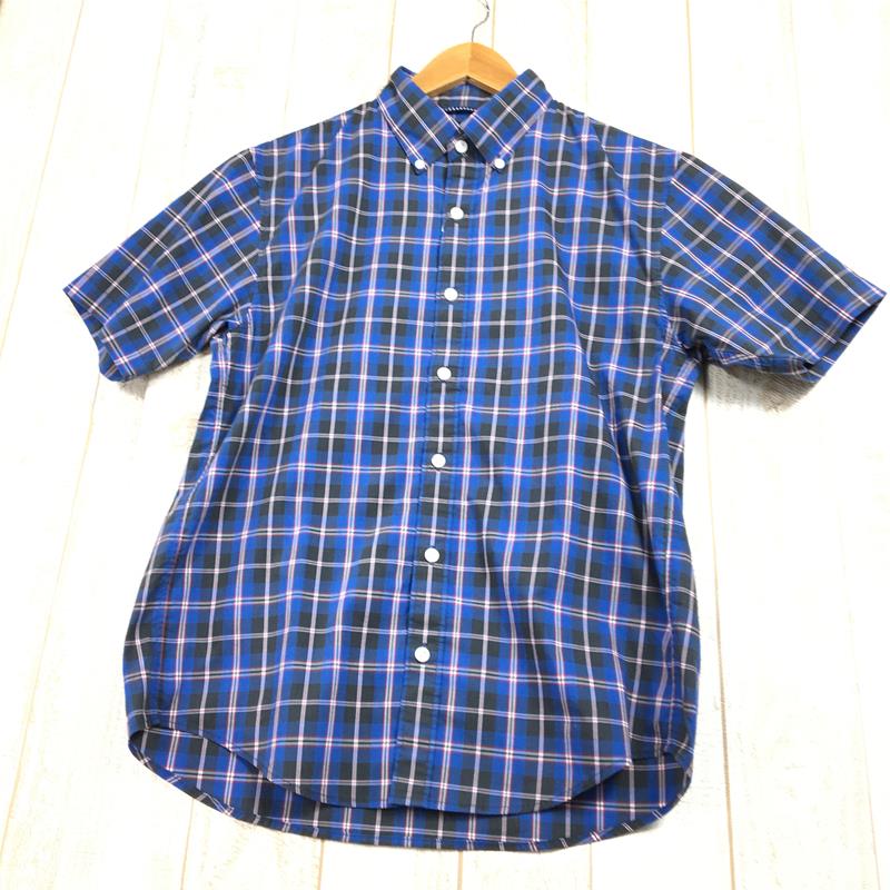 【Men's M ネイビー系】 The North Face ( ザ・ノースフェイス ) ショートスリーブ ボタンダウン シャツ Short Sleeve Button Down Shirt 生産終了モデル 入手困難 NR21308 Asian Men's  コット