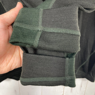 【Men's M グリーン系】 Montbell ( モンベル ) メリノウールプラス アクション ジップネック Merino Wool Plus Action Zip Neck メリノウール ウェア トップス インナー シャツ ロングスリーブシャツ 化繊 z000