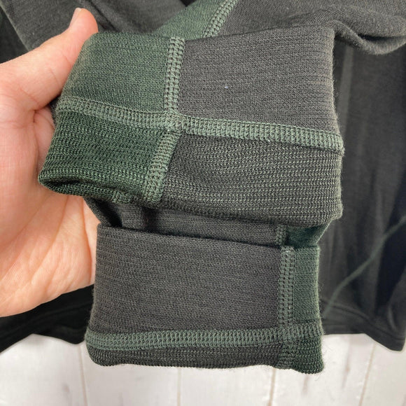 【Men's M グリーン系】 Montbell ( モンベル ) メリノウールプラス アクション ジップネック Merino Wool Plus Action Zip Neck メリノウール ウェア トップス インナー シャツ ロングスリーブシャツ 化繊 z000