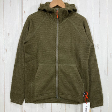 【Women's S グリーン系】 Ridge Mountain Gear ( リッジマウンテンギア ) アルファ フルジップ フーディー Alpha Full Zip Hoodie Forest Floor z00058925 Forest Floor フリース アウ