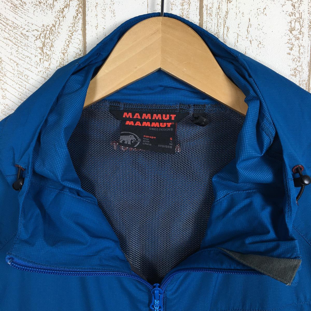 【Men's S ブルー系】 Mammut ( マムート ) グライダー ジャケット Glider Jacket ウィンドシェル フーディ Pertex Equilibrium 1010-25360 Men's  ウィンドシェル アウター ジャケット トップス ウ