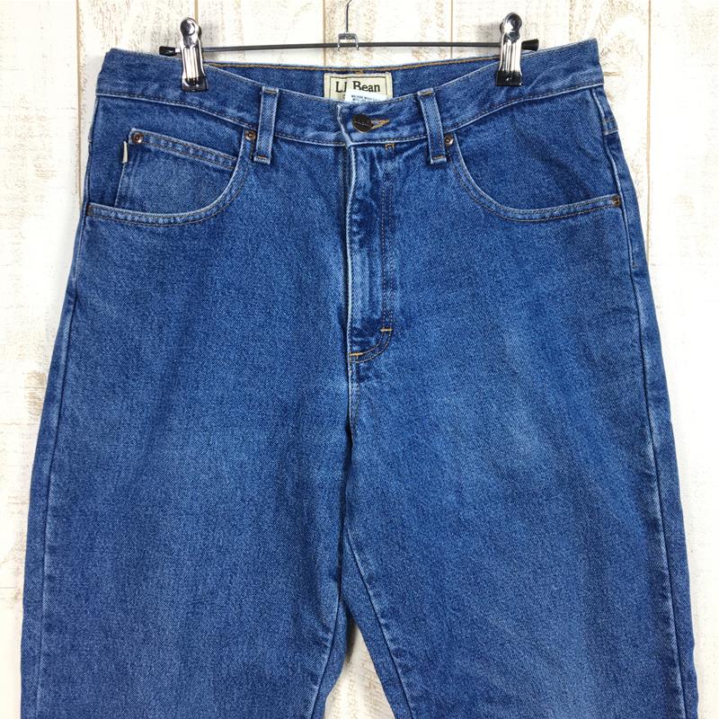 【男款32-32蓝色】Llbean Double L Jeans 经典版型法兰绒内衬牛仔长裤 100220 Internati