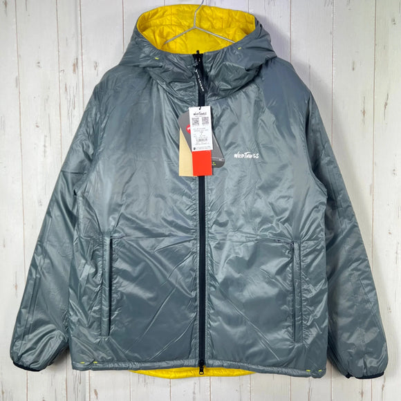 【Men's L グレー系】 Wildthings ( ワイルドシングス ) リバーシブル ビレイ ジャケット Reversible Belay Jacket WT24120SK YEL×CGY z00056190 YEL×CGY 化繊インサレーション アウター
