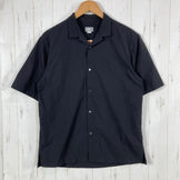 【Men's M ブラック系】 The North Face ( ザ・ノースフェイス ) ショートスリーブ オープン カラー シャツ S/S Open Collar Shirt 入手困難 直営店別注 エクスクルーシブモデル ポリエステル ウェア トップス インナー