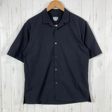 【Men's M ブラック系】 The North Face ( ザ・ノースフェイス ) ショートスリーブ オープン カラー シャツ S/S Open Collar Shirt 入手困難 直営店別注 エクスクルーシブモデル ポリエステル ウェア トップス インナー