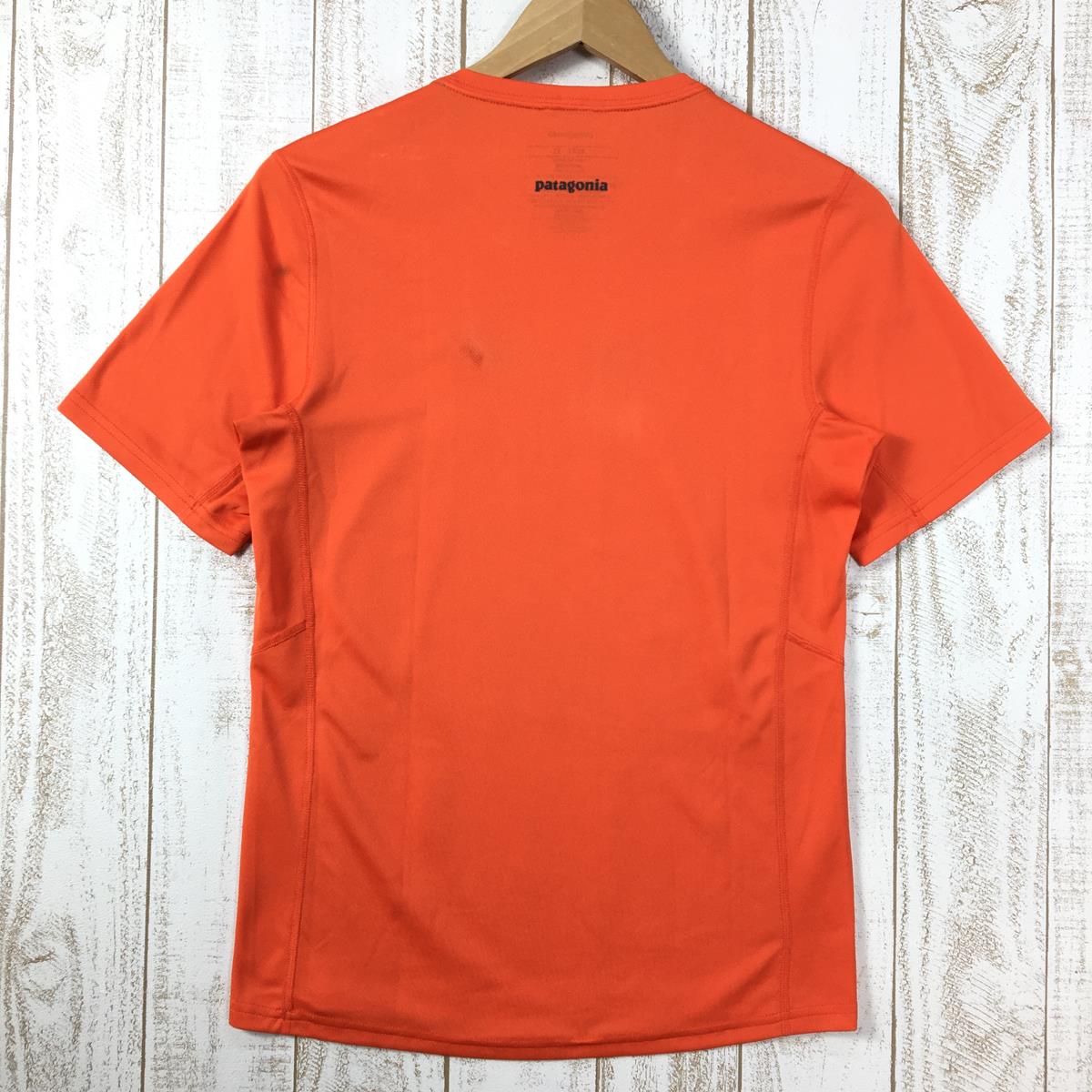 [Men's XS Orange] Patagonia Short Sleeve Fore Runner Shirt Discontinued model Hard to find 23658 International Men's Synthetic Shirt