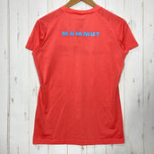 【Women's M オレンジ系】 Mammut ( マムート ) クイックドライ アジリティ ティーシャツ QD Aegility T-Shirt 吸水速乾｜イージーケア ポリエステル ウェア トップス インナー シャツ ショートスリーブTシャツ クルーネック 化繊
