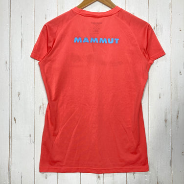 【Women's M オレンジ系】 Mammut ( マムート ) クイックドライ アジリティ ティーシャツ QD Aegility T-Shirt 吸水速乾｜イージーケア ポリエステル ウェア トップス インナー シャツ ショートスリーブTシャツ クルーネック 化繊