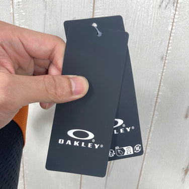【Men's S オレンジ系】 Oakley ( オークリー ) フリーライド RC ショートスリーブ Free Ride RC Short Sleeve Ginger ポリエステル ウェア トップス インナー シャツ ショートスリーブTシャツ クルーネック 化繊