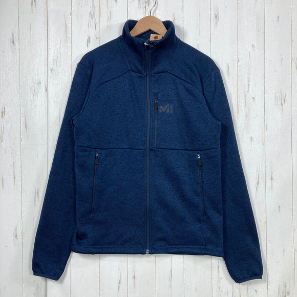 【Men's M ネイビー系】 Millet ( ミレー ) トリベニ ジャケット TRIBENI Jacket ニットセーター調 裏起毛 フリース ポリエステル ウェア トップス アウター ジャケット フリース z00061370  フリース アウター ジャケット