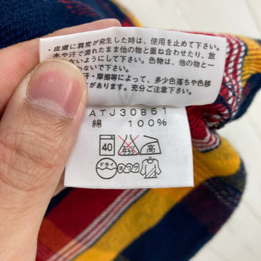 【Kid's 120 ネイビー系】 The North Face ( ザ・ノースフェイス ) フーデッド ジャック シャツ Hooded Jac Shirt コットン ウェア トップス インナー シャツ ロングスリーブシャツ コットン z00056695  コットン ロ