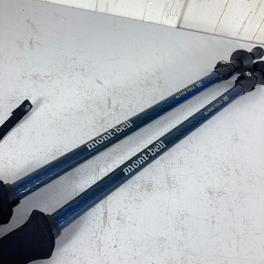 【Unisex 130 ネイビー系】 Montbell ( モンベル ) アルパイン ポール カム ロック アンチショック Alpine Pole Cam Lock Anti Shock MIDN 2本セット アルミ ポール ストック トレッキングポール z0006013