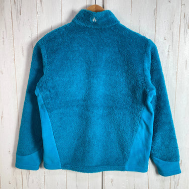 Montbell Clima Air Jacket, Kids' Size 150, Blue. Polyester fleece outerwear jacket (z00053946).