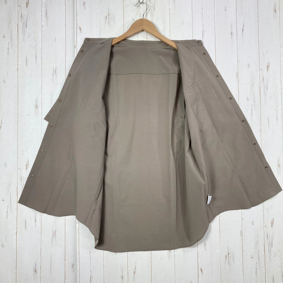 【Men's XL ベージュ系】 Ridge Mountain Gear ( リッジマウンテンギア ) ベーシックショートスリーブシャツ Basic Short Sleeve Shirt Tawny Brown ポリエステル ウェア トップス インナー シャツ ロング