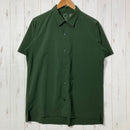 【Men's M グリーン系】 Yamatomichi ( 山と道 ) ユーエル ショートスリーブ シャツ UL Short Sleeve Shirt ポリエステル ウェア トップス インナー シャツ ショートスリーブシャツ 化繊 z00060121  化繊 ショー-1