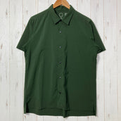 【Men's M グリーン系】 Yamatomichi ( 山と道 ) ユーエル ショートスリーブ シャツ UL Short Sleeve Shirt ポリエステル ウェア トップス インナー シャツ ショートスリーブシャツ 化繊 z00060121  化繊 ショー