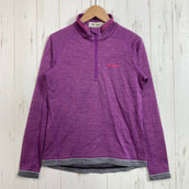 【Women's S パープル系】 Foxfire ( フォックスファイヤー ) PP ウール ハーフ ジップ PP Wool Half Zip メリノウール ウェア トップス インナー シャツ ロングスリーブシャツ ウール z00058071 ウール ロングスリーブ