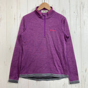 【Women's S パープル系】 Foxfire ( フォックスファイヤー ) PP ウール ハーフ ジップ PP Wool Half Zip メリノウール ウェア トップス インナー シャツ ロングスリーブシャツ ウール z00058071 ウール ロングスリーブ