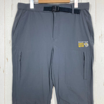 【Men's M-Regular チャコール系】 Mountain Hardwear ( マウンテンハードウェア ) ロックグラウンドパンツ Rockground Pant OE3644 011 z00058247 011 ソフトシェル ロングパンツ ボトムス ウェア - 0