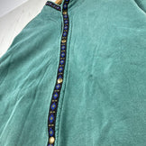 【Women's L グリーン系】 1990s Alf ( アルフ ) チロリアン スウェット カーディガン Tyrolean Sweat Cardigan ビンテージ オリジナル 入手困難 コットン ウェア トップス アウター ジャケット コットン z00054501