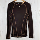 【Men's S ブラウン系】 Smartwool ( スマートウール ) メリノ ロングスリーブ クルー Merino Longsleeve Crew メリノウール ウェア トップス インナー シャツ ロングスリーブTシャツ クルーネック ウール z0005940-1