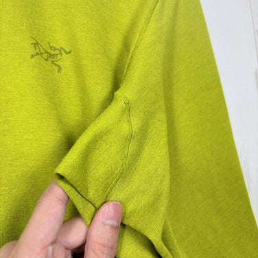 【Men's S グリーン系】 Arcteryx ( アークテリクス ) モータス AR ロングスリーブ ジップネック Motus AR LS Zip Neck ポリエステル ウェア トップス インナー シャツ ロングスリーブシャツ 化繊 z00059414  化繊