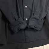 【Men's XL ブラック系】 Bring ( ブリング ) ドライコットニー スタンドカラー シャツ Drycottony Stand Collar Shirt ポリエステル ウェア トップス インナー シャツ ロングスリーブTシャツ クルーネック 化繊 z000
