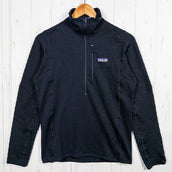 【Men's XS ブラック系】 Patagonia ( パタゴニア ) アール ワン プルオーバー R1 Pullover BLK ポリエステル ウェア トップス アウター ジャケット フリース z00053063 BLK フリース アウター ジャケット トップス