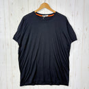 【Men's L ブラック系】 Aclima ( アクリマ ) ライトウール クラシック ティー LightWool Classic Tee 106817 123 JET BLACK z00055902 123 JET BLACK ウール ショートスリーブTシャツ-1