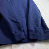 男女通用 XL 码 Yetina 海军蓝套头连帽衫，羊毛材质，上衣，内衣，连帽衫，z00053994