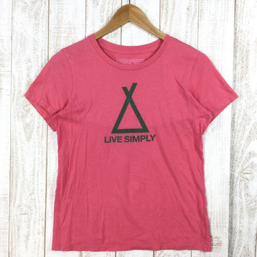 【Women's S ピンク系】 Patagonia ( パタゴニア ) ウィメンズ Live Simply ティピー オーガニックコットン Tシャツ International Women's コットン ショートスリーブTシャツ クルーネック インナー シャツ ト - 【公式】2ndGEAR（セカンドギア）Webショップ【登山用品・アウトドア用品専門 買取販売店】