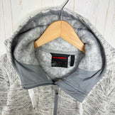 【Women's XS グレー系】 Mammut ( マムート ) チャムエラ ミッドレイヤー フーデッド ジャケット アジアンフィット Chamuera ML Hooded Jacket AF Women 裏起毛｜ニットフリース ポリエステル ウェア トップス アウタ