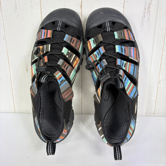 【Men's 27.5 ブラック系】 Keen ( キーン ) ニューポート エイチツー NEWPORT H2 Raya Black 水陸両用 トゥプロテクション フットウェア サンダル z00061488 Raya Black サンダル フットウェア