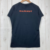【Women's S ブラック系】 Mammut ( マムート ) QD ジプサム Tシャツ ウィメンズ QD Gypsum T-Shirts Women FIELDSENSOR 吸水速乾 ポリエステル ウェア トップス インナー シャツ ショートスリーブTシャツ クル