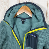 【Women's S グリーン系】 Patagonia ( パタゴニア ) R1 エア フルジップ フーディ R1 Air Full Zip Hoody ポリエステル 40260 International Women's REGG フリース アウター ジャケット トッ - 【公式】2ndGEAR（セカンドギア）Webショップ【登山用品・アウトドア用品専門 買取販売店】