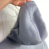 【Men's S グレー系】 Cloudveil ( クラウドベイル ) ボンディング シェルパ ニット ワッフル フーデッド フルジップ Bonded Sherpa Knit Waffle Hooded Full Zip コットン ウェア トップス インナー シ