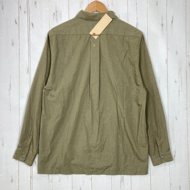 【Unisex M グリーン系】 Yamatomichi ( 山と道 ) バンブー シャツ Bamboo Shirt レーヨン ウェア トップス インナー シャツ ロングスリーブシャツ 化繊 z00059451  化繊 ロングスリーブシャツ インナー シャツ トップス