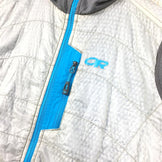 【Women's XS グレー系】 Outdoor Research ( アウトドアリサーチ ) デヴィエーター フーディ Deviator Hoody ジャケット ハイブリッド ポーラテックアルファアクティブインサレーション ポーラテックパワーグリッドフリース 243 - 【公式】2ndGEAR（セカンドギア）Webショップ【登山用品・アウトドア用品専門 買取販売店】