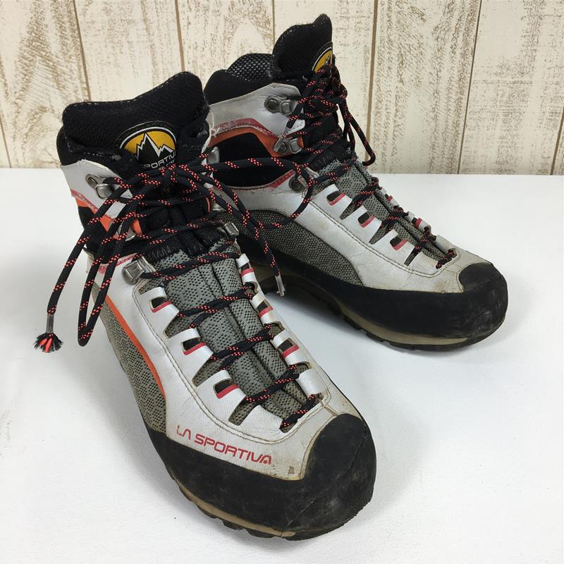 【女款24.3cm灰色】La Sportiva Trango Tower Gore-Tex 女式 Trango Tower Gtx 女式登山鞋高山靴 21B 女式浅灰色/