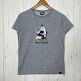 【Women's M グレー系】 Helly Hansen ( ヘリーハンセン ) ショート スリーブ ベア ティー S/S Bear Tee ポリエステル ウェア トップス インナー シャツ ショートスリーブTシャツ クルーネック 化繊 z00060571  化繊