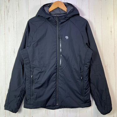 【Men's M ブラック系】 Mountain Hardwear ( マウンテンハードウェア ) コア ストラータ フーディ Kor Strata Hoody ナイロン ウェア トップス アウター ジャケット 化繊インサレーション プリマロフト・ゴールド・インサレ