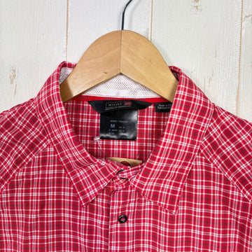 【Men's M レッド系】 Millet ( ミレー ) ミジャム ショートスリーブ シャツ Mijum Short Sleeve Shirt ナイロン ウェア トップス インナー シャツ ショートスリーブシャツ 化繊 z00057536  化繊 ショートスリー - 0